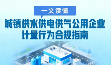 新規(guī)解讀：城鎮(zhèn)供水供電供氣公用企業(yè)計量行為合規(guī)指南